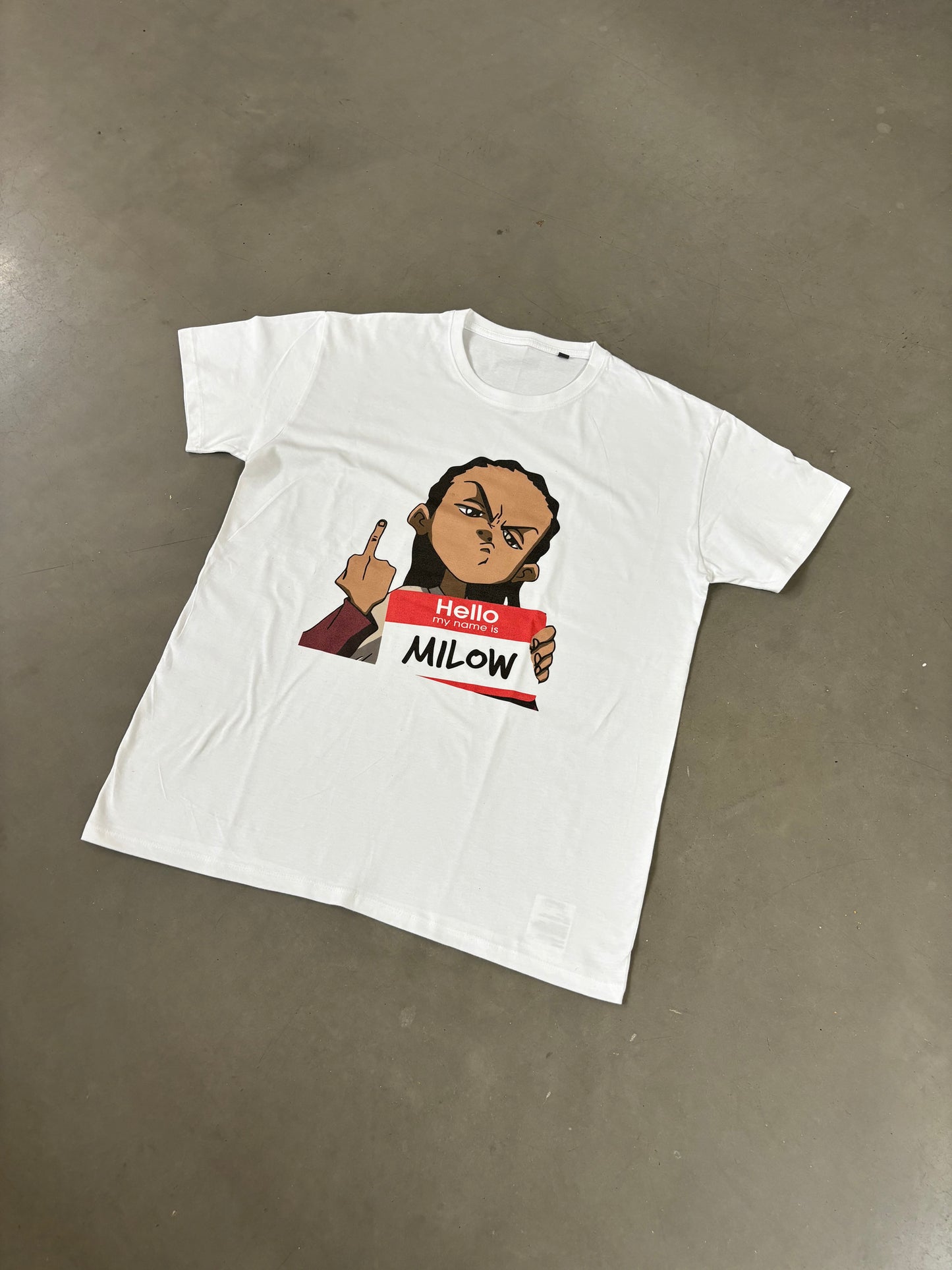 T-shirt Hello my name is Milow