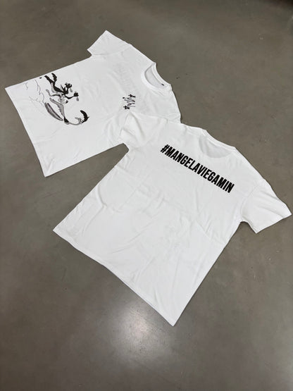 T-shirt Mange la vie gamin